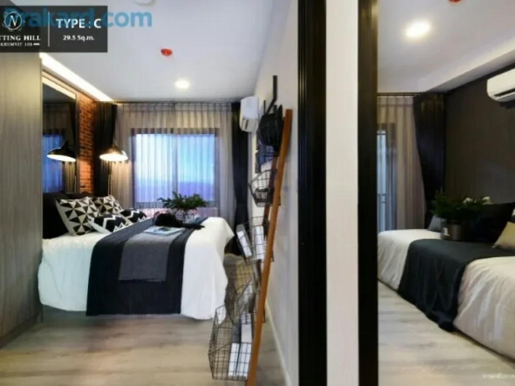 ขายดาวน์ Notting HillSukhumvit 105 ห้องมุม Unit หายาก