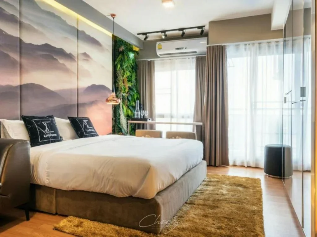 ขายคอนโด Fully furnished Supalai Monte1 ชั้น 11 พื้นที่ 33 ตรม เชียงใหม่ เฟอร์นิเจอร์ตกแต่งจัดเต็ม