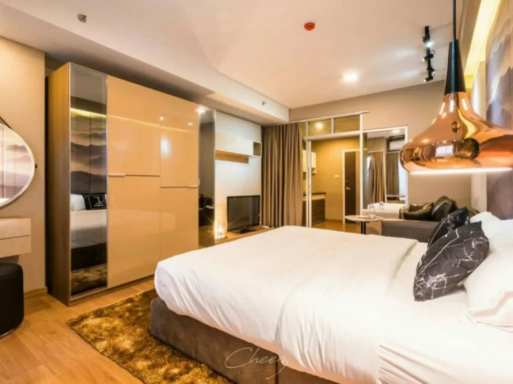 ขายคอนโด Fully furnished Supalai Monte1 ชั้น 11 พื้นที่ 33 ตรม เชียงใหม่ เฟอร์นิเจอร์ตกแต่งจัดเต็ม