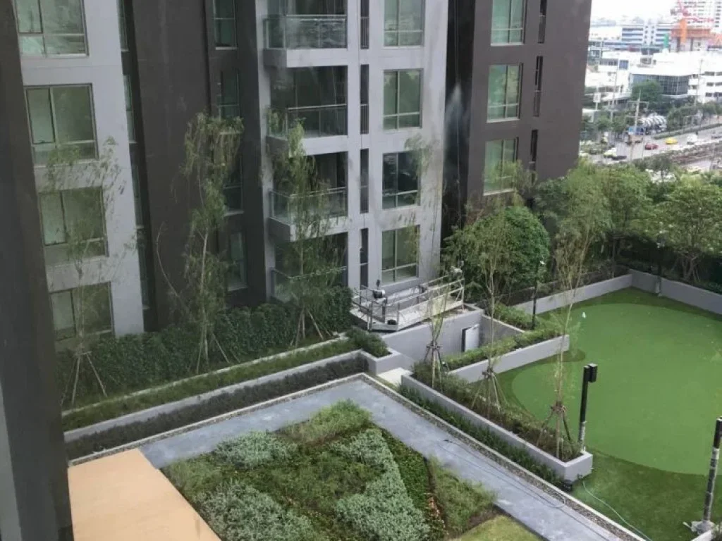 Condo For Sale StarView Rama 3 2bed11th floor BTS Surasak Garden view Fully furnished