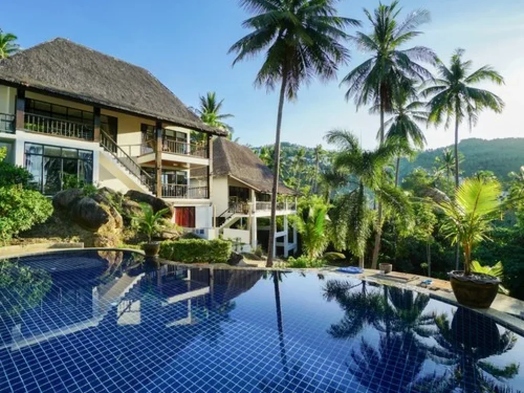 Villa 2 rai for sale in Chaweng Noi Koh Samui Surat thani best location of koh samui free funiture