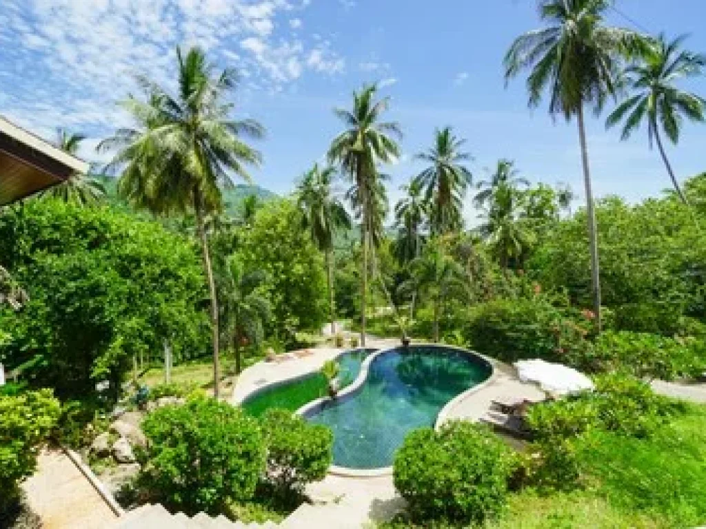 Villa 2 rai for sale in Chaweng Noi Koh Samui Surat thani best location of koh samui free funiture