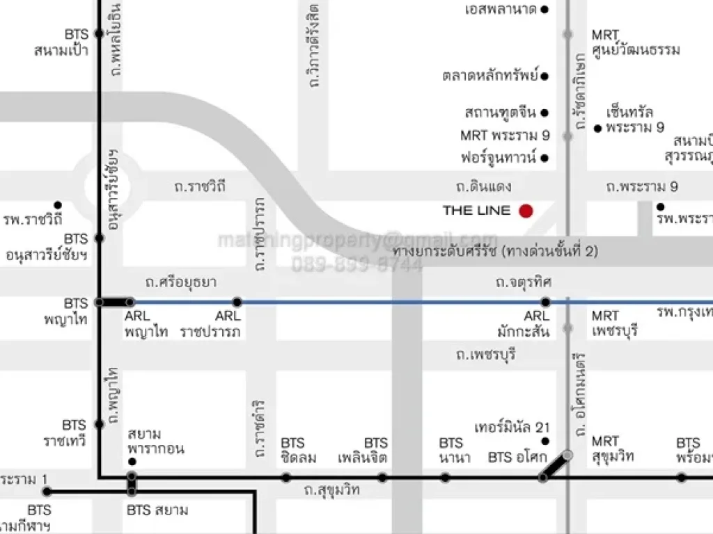 ขายดาวน์ The Line อโศก-รัชดา ใกล้ MRT พระราม 9 ชั้น 14 ตำแหน่ง 13 ทิศตะวันออก ราคาเท่าทุน