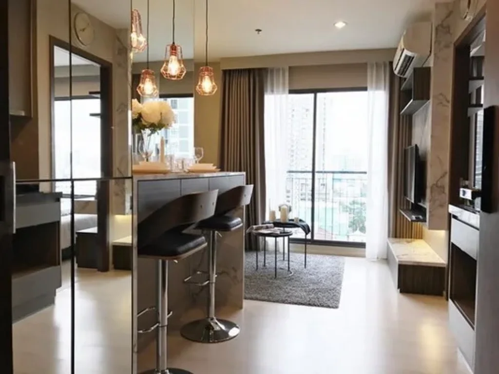 เช่า FOR RENT RHYTHM ASOKE 1 1 bed 31 sqm24000 LUXURY DECORATED Fully Furnished New Room NEAR MRT RAMA 9