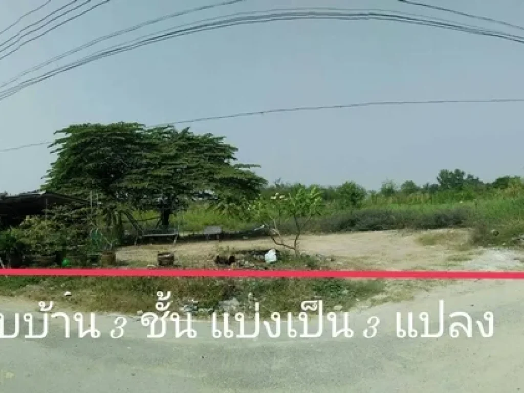 ขายที่ดิน 99 ตรว ถมแล้ว มี 4 แปลง อบางบัวทอง ถนนบางกรวย-ไทรน้อย นนทบุรี