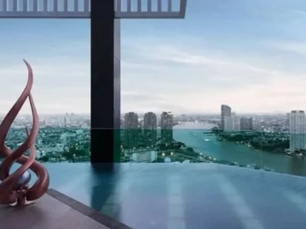 Condo for Sale Rhythm Sathorn BTS Saphan Taksin 2BR 65 sqm 945 MTHB View of Saphan Taksin