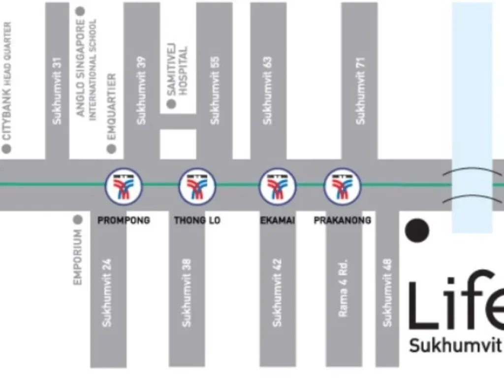 คอนโดให้เช่า Life Sukhumvit 48 ไลฟ์ สุขุมวิท 48 Life Sukhumvit 48 สุขุมวิท พระโขนง คลองเตย 1 พร้อมอยู่ ราคาถูก