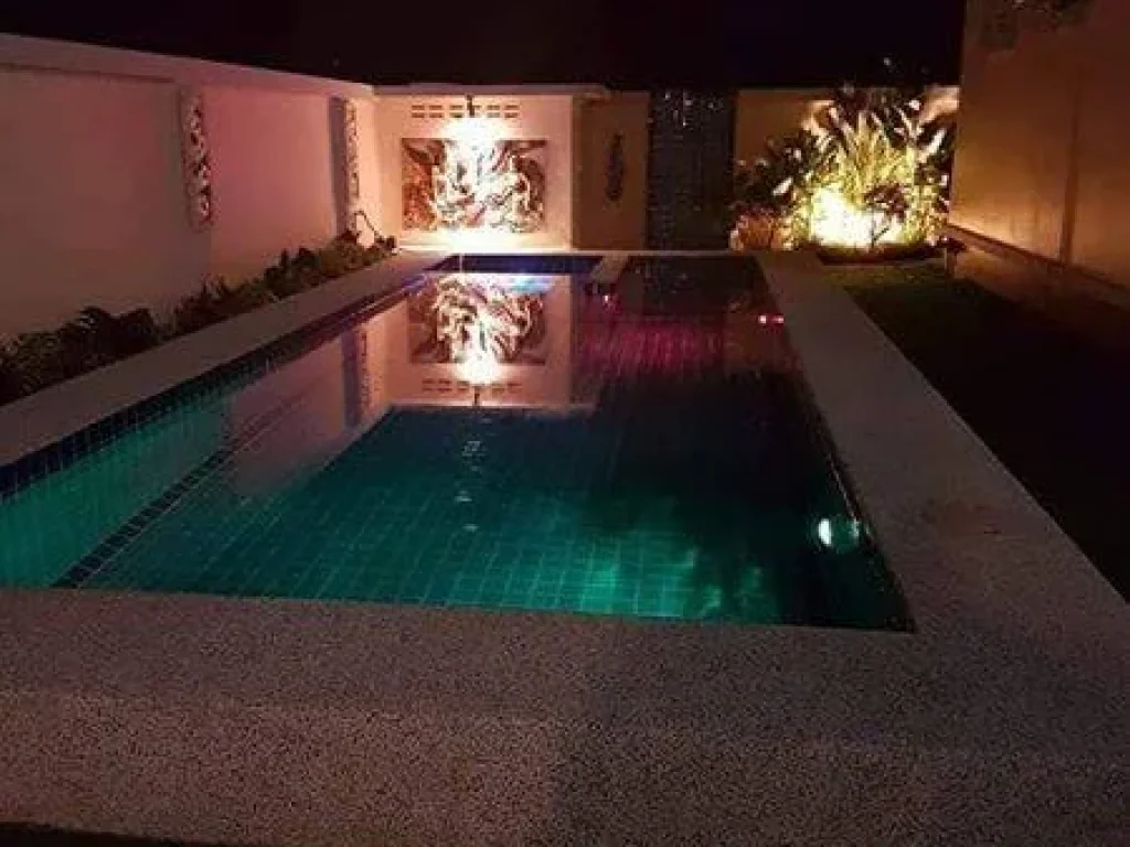 Single house pool villa for sale Huahin 112 ขายบ้านเดี่ยวสองชั้นพร้อมเฟอร์นิเจอร์ ฯลฯ