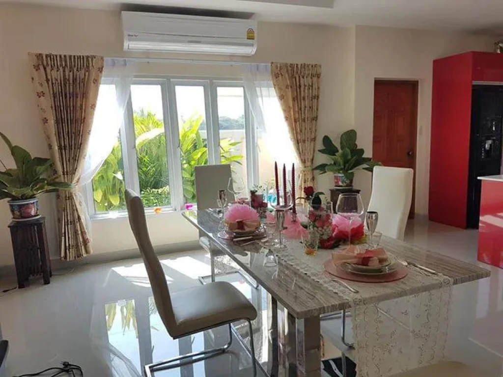 Single house pool villa for sale Huahin 112 ขายบ้านเดี่ยวสองชั้นพร้อมเฟอร์นิเจอร์ ฯลฯ