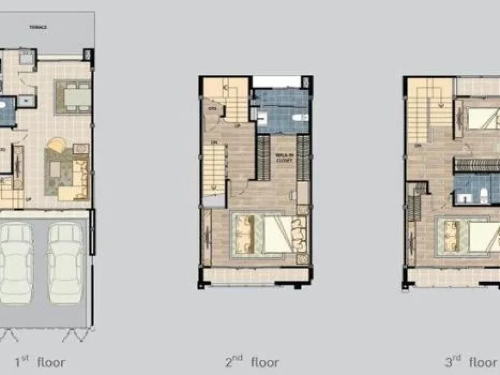 ให้เช่าทาวน์โฮม 3 ชั้นหมู่บ้านกลางเมือง S-Sense ศรีนครินทร์ซอย 46ใกล้ซีคอนสแควร์ ราคาเช่า 30000 บาทต่อเดือน