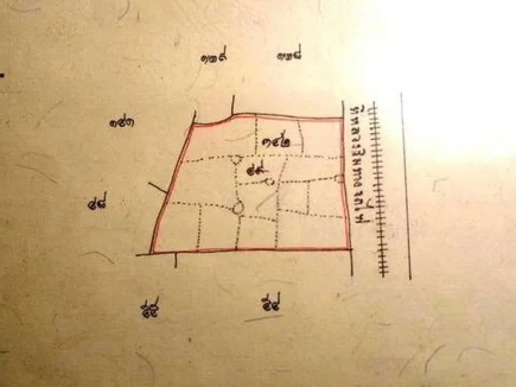 ขายที่ดิน ริมทางหลวง 3267 อ่างทอง-ท่าเรือ 16-1-48 ไร่ ตบางโขมด อบ้านหมอ สระบุรี