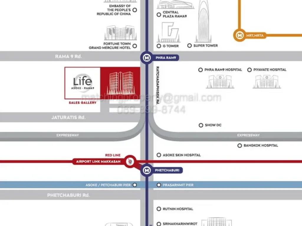 ขายดาวน์ คอนโด Life อโศก-พระราม 9 ตึก B ชั้นสูง 40 ราคาถูก มีเกือบทุกตำแหน่ง ราคารอบ VVIP บวกน้อย