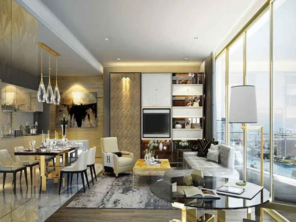 Luxury condo for sale Magnolias waterfront residences at iconsiam 14445 sqm 3 bedrooms 3 bathrooms Chao Phraya River view