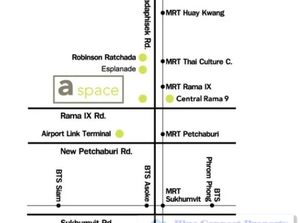 ให้เช่าคอนโด Aspace Asoke-Ratchada ใกล้ MRT พระราม9 35 ตรม วิวสระว่ายน้ำ