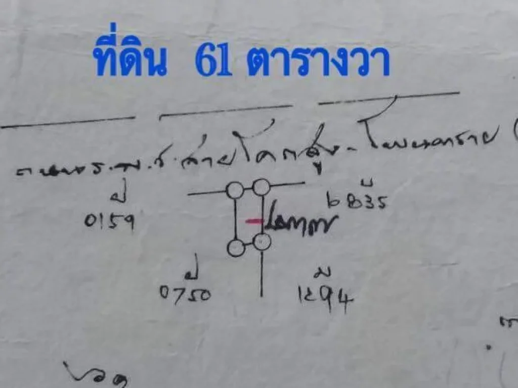 ขายที่ดิน ใกล้โรงงานน้ำตาลสหเรือง 61 ตรวา อเมืองมุกดาหาร