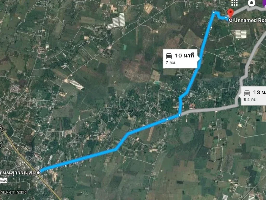 ขายที่นา 50ไร่ หน้ากว้าง 135ม น้ำ-ไฟฟ้าผ่าน อวิหารแดง สระบุรี ที่สวย ราคาถูก