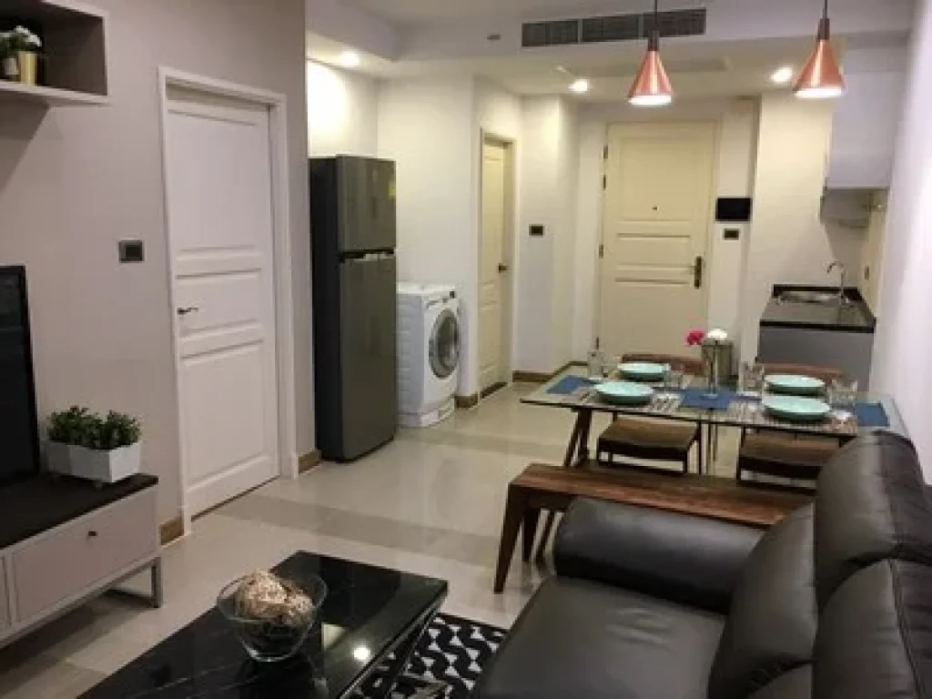 Supalai Wellington Ratchada Brand-new 1 fully-furnished Bedroom for Rent