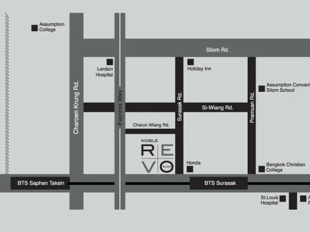 ให้เช่า คอนโด โนเบิล รีโว สีลม NOBLE REVO SILOM ชั้น 10 ย่านบางรัก