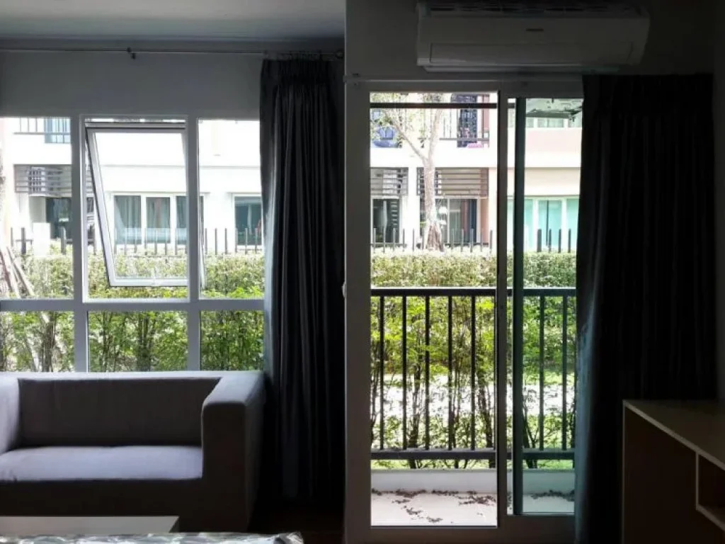 ให้เช่า คอนโดไมอามี่ บางปู ห้องใหม่ วิวสวน For rent Miami Condo Bangpu