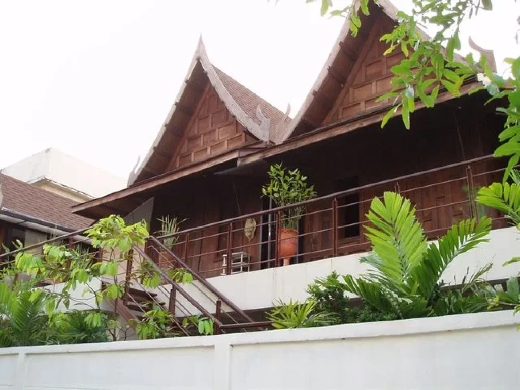 HS00511House For Sale บ้านทรงไทย ย่านรัชดาภิเษก 22000000THB