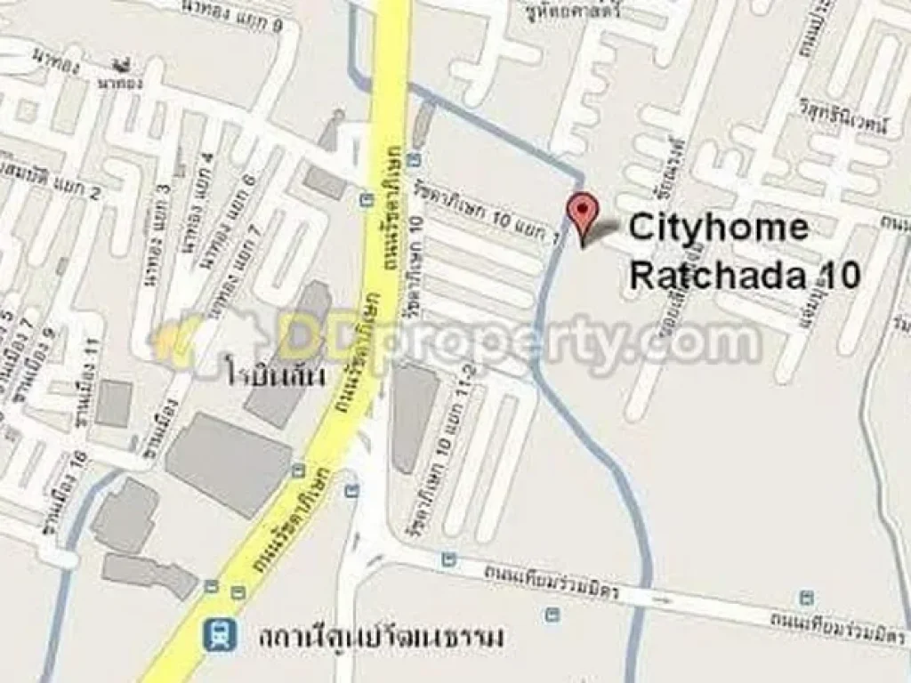 คอนโด CITY HOMEซิตี้โฮม รัชดา 10 พร้อมอยู่ ให้เช่า