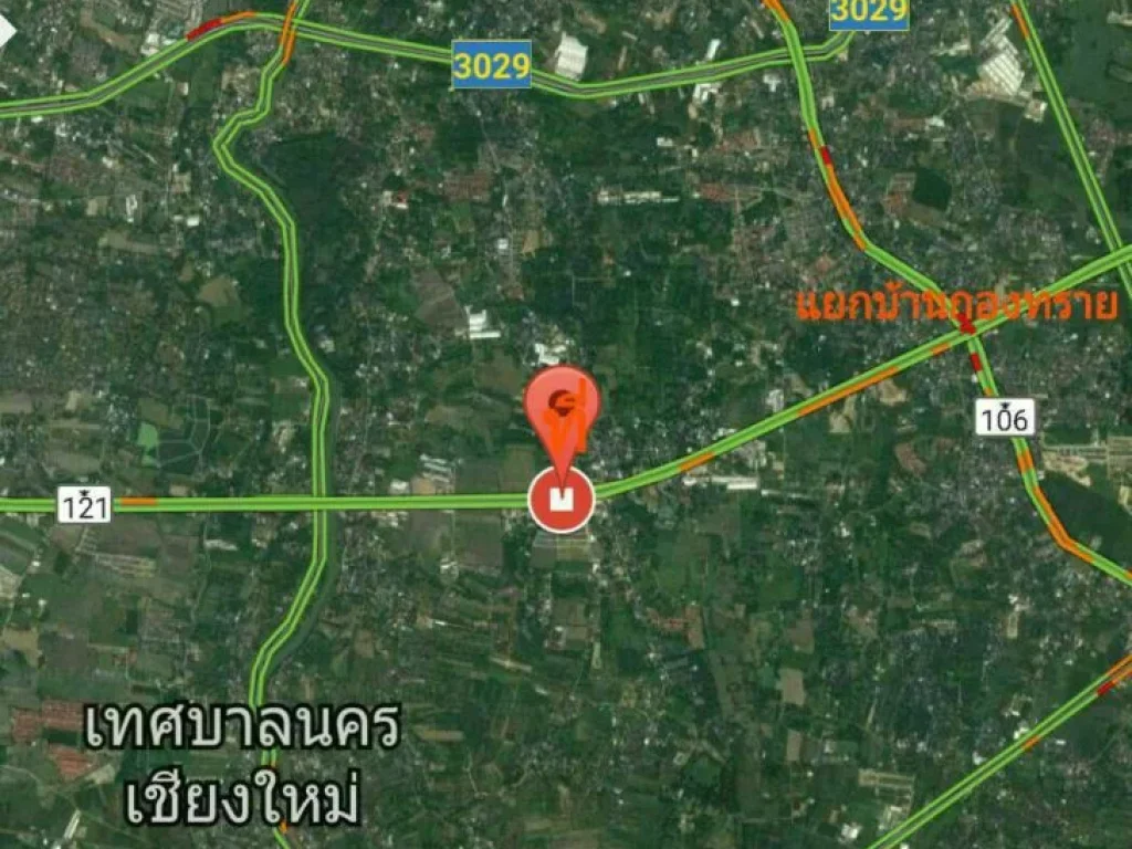 ขายที่ดินแยกกองทรายสารภี 2 แปลงใหญ่