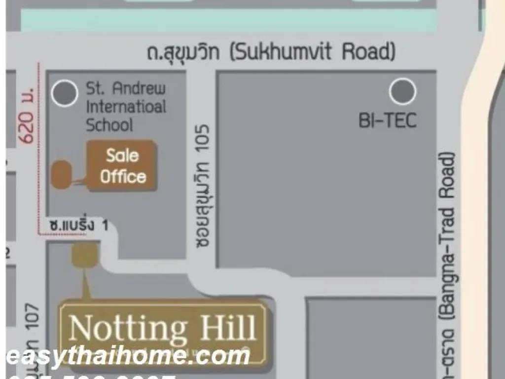 คอนโดให้เช่า Notting Hill Bearing Sukhumvit 107 น็อตติ้ง ฮิลล์ แบริ่ง สุขุมวิท 107 Notting Hill Bearing Sukhumvit 107 ซอย แบริ่ง 1 ทุ่งวัดดอน สาทร 2