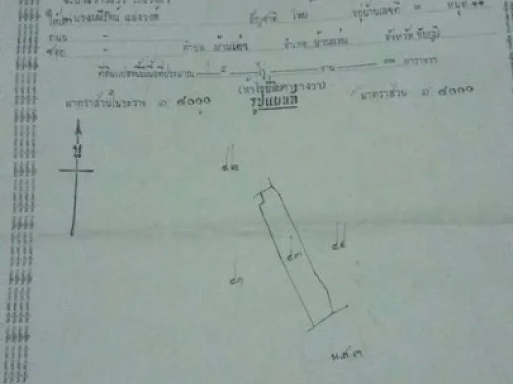 ขายที่ดิน ที่นา 5 ไร่ ทำเลดีใกล้ตัวเมืองบ้านแท่น ติดถนนคอนกรีตและคลอง