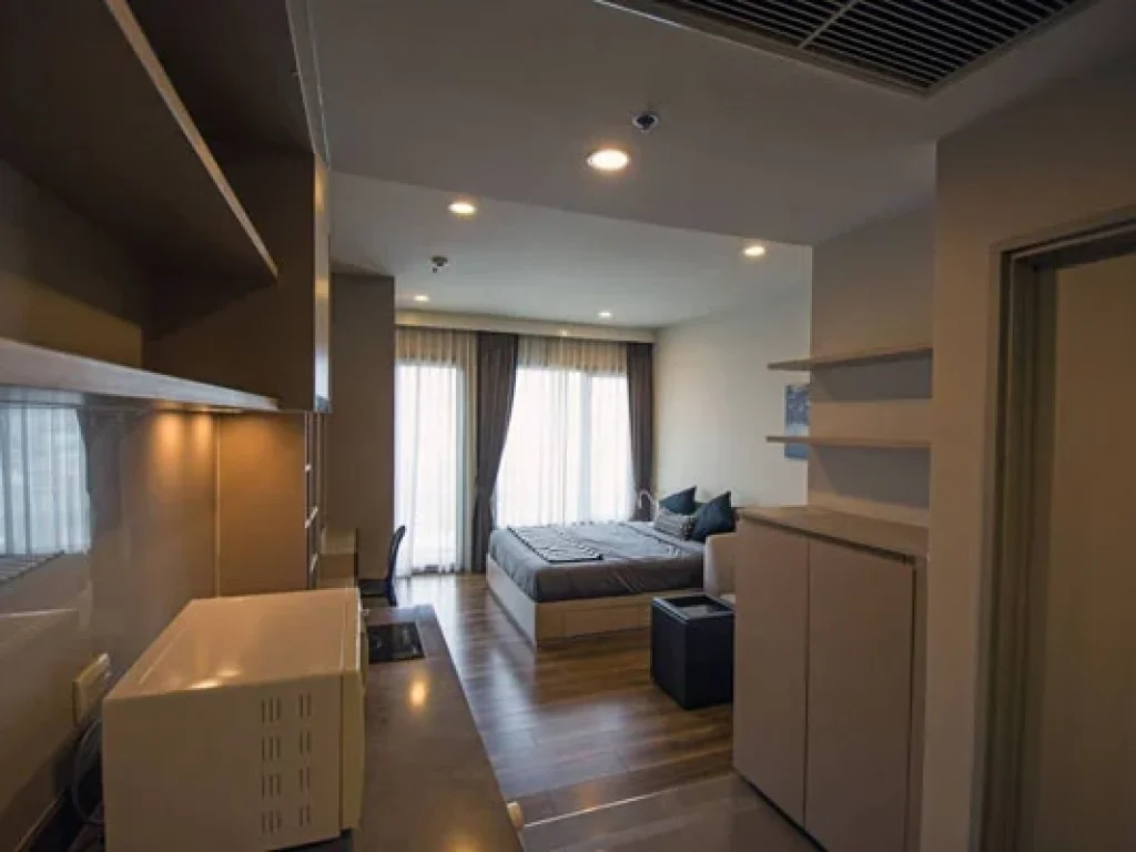 เช่าด่วน คอนโด Onyx Phahonyothin แบบ Studio เพียง 240 เมตร จาก BTS สะพานควาย For Rent A Fully and Nicely Furnished Studio