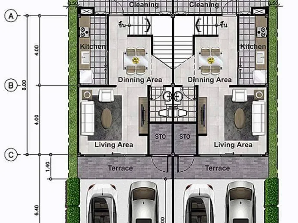 ขายทาวน์โฮม 3 ชั้น สรงประภา บ้านใหม่สร้างเอง 369ล้าน