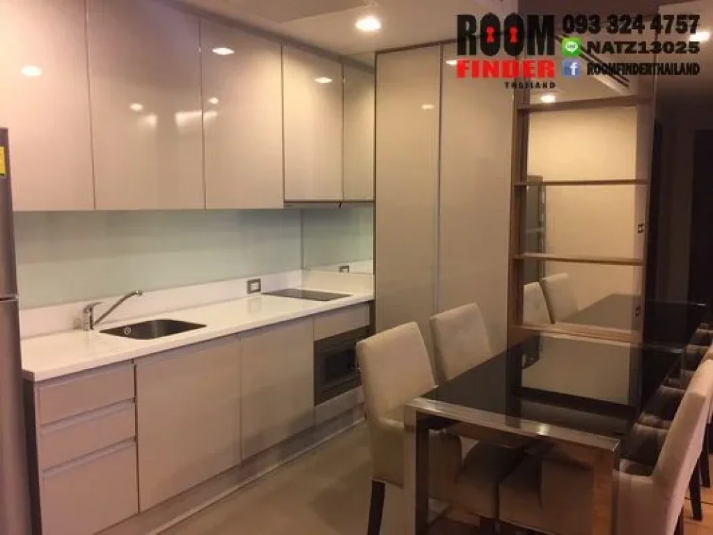 เช่า FOR RENT THE ADDRESS ASOKE 2 beds 2 baths 66 Sqm35000 Fully Furnished POOL VIEW Nice Decorated