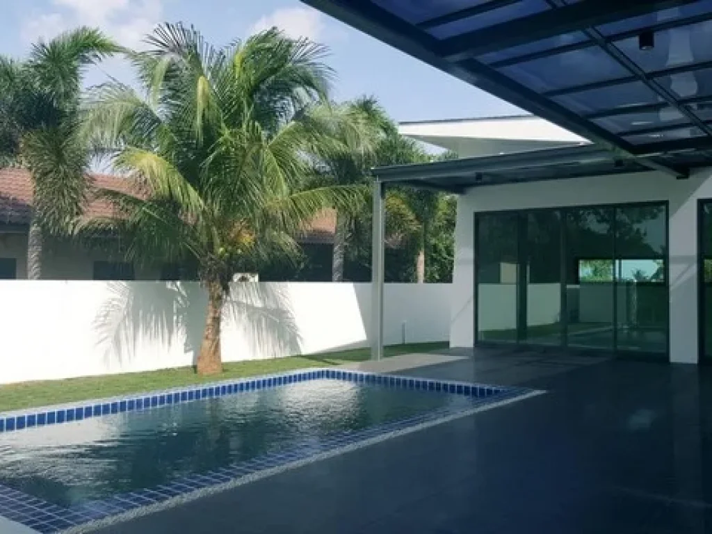 Sale Home Brand New Pool Villa Huahin - Pranburi size 127-130 sqwa useful space 270 sqm with swimming pool