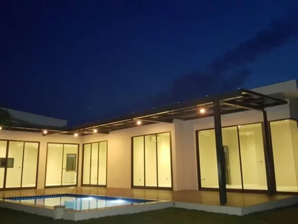 Sale Home Brand New Pool Villa Huahin - Pranburi size 127-130 sqwa useful space 270 sqm with swimming pool