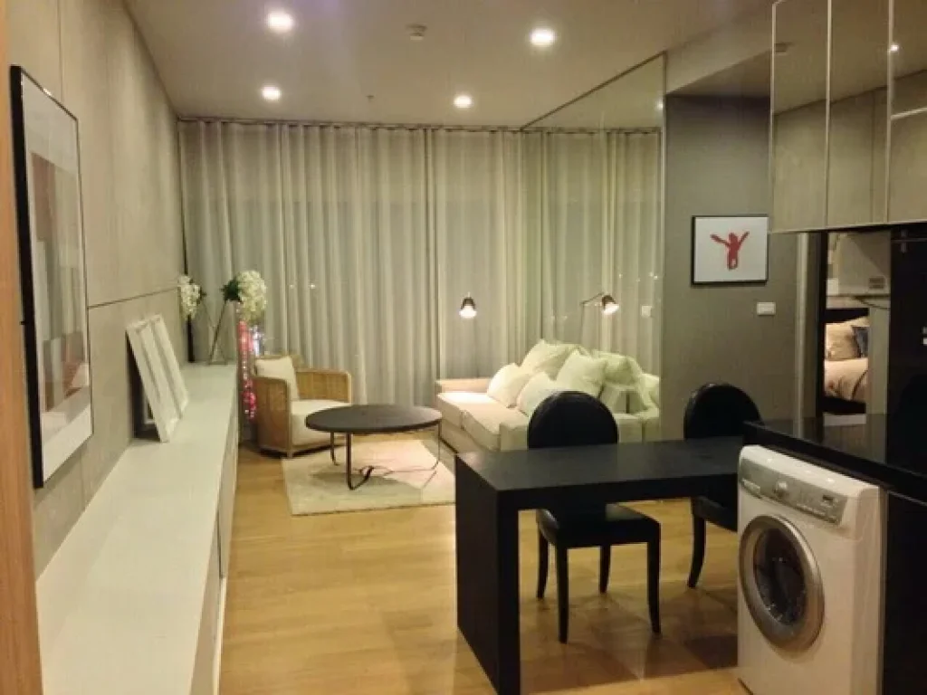 เช่า FOR RENT NOBLE REVENT PHAYATHAI 2 beds 1 bath 54 Sqm36000 Fully Furnished High Floor NEAR BTS PHAYATHAI