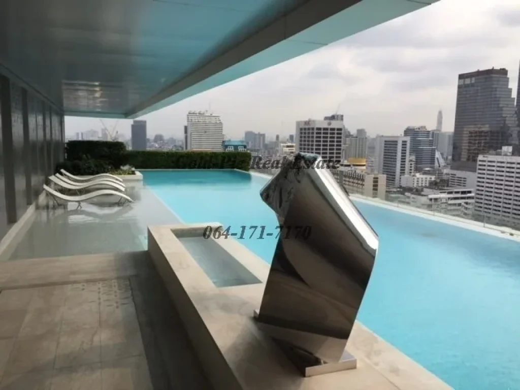 RC1293M ให้เช่า The room Sathorn-TanonPun ใกล้BTSสุรศักดิ์ ชั้น19 - 47ตรม  35000 บาท 1นอน