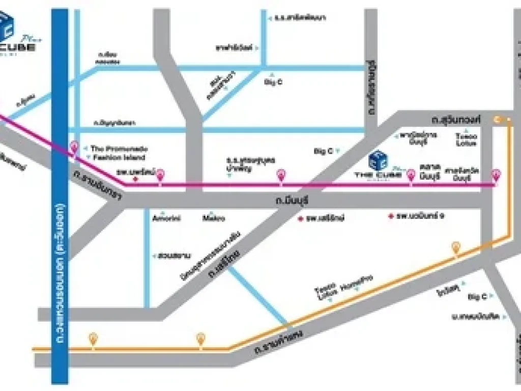 เดอะ คิวบ์ มีนบุรี โครงการ LOW RISE อาคาร 8 ชั้น ดีลราคาพิเศษ ตกแต่งเฟอร์ modernform ครบทุกห้อง