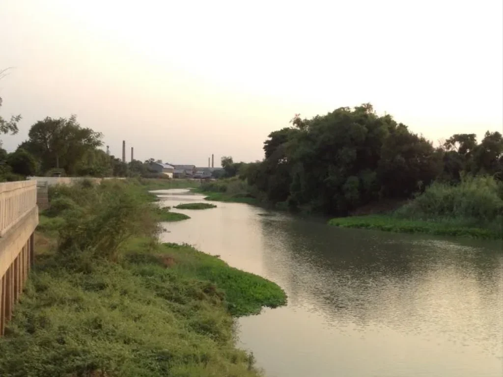 ขายที่ดินในเมือง จังหวัดสุพรรณบุรี ใกล้เเม่น้ำท่าจีน