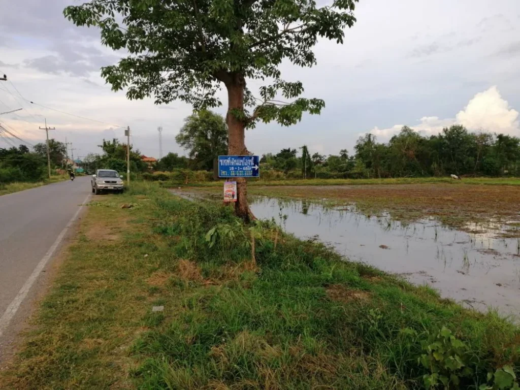 ขายที่ดินมีโฉนด 13-1-68 ไร่ หน้าหมู่บ้านวิชุดา 2