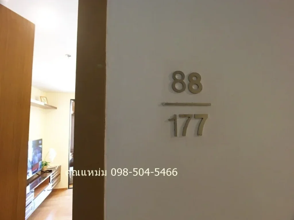 ให้เช่า Noble Revo Silom 1bedroom 33sqm