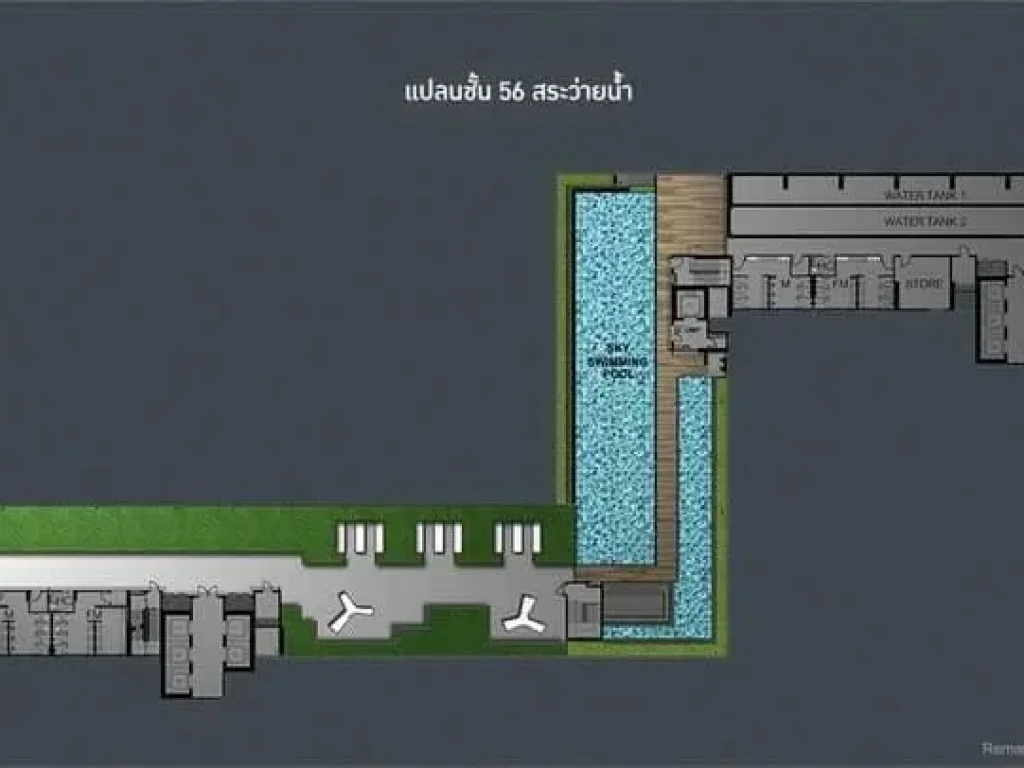 ขายดาวน์ condo The politant Riva เจ้าของขายเอง บวกน้อย