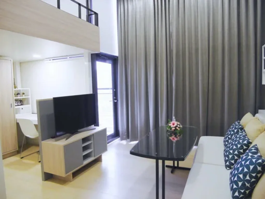 เช่า FOR RENT CHEWATHAI RESIDENCE ASOKE 1 BED DUPLEX 35 Sqm23500 Pool View NEAR MRT RAMA 9