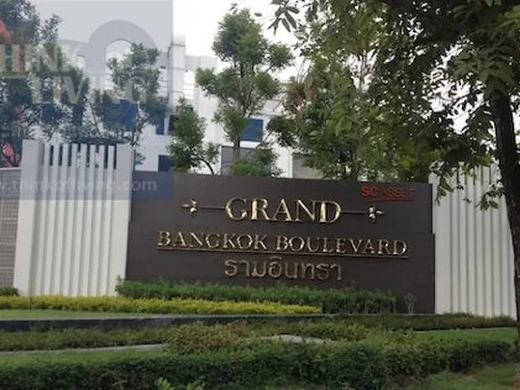 ขายบ้านเดี่ยวGrand Bangkok Boulevard รามอินทรา84 ตารางวา หลังมุมติด Amorini mall