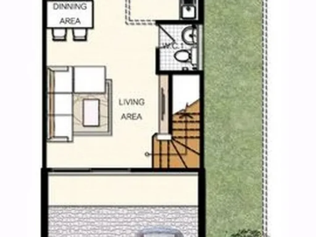 ให้เช่าทาวน์โฮมใหม่3 ชั้น COZY ลาดพร้าว 71 เข้าออกถนนเลียบทางด่วน