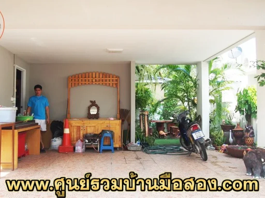 บ้านเดี่ยว 2 ชั้น โครงการพฤกษานารา โรจนะ ซอย 35 หลังริม