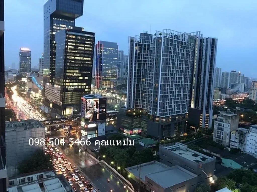 ให้เช่าคอนโด Rhythm Asoke ห้องสวย เข้าอยู่ได้ทันที