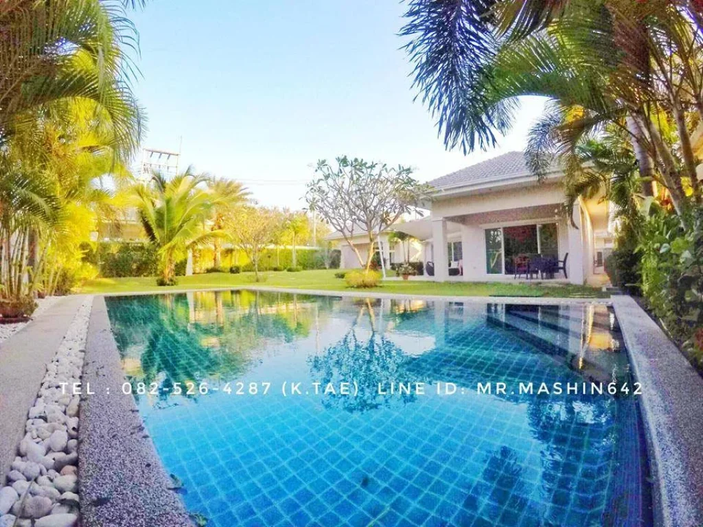 LS0003 ขาย บ้านเดี่ยว หัวหินซอย88 Pool Villa Hua Hin soi88 For Sale