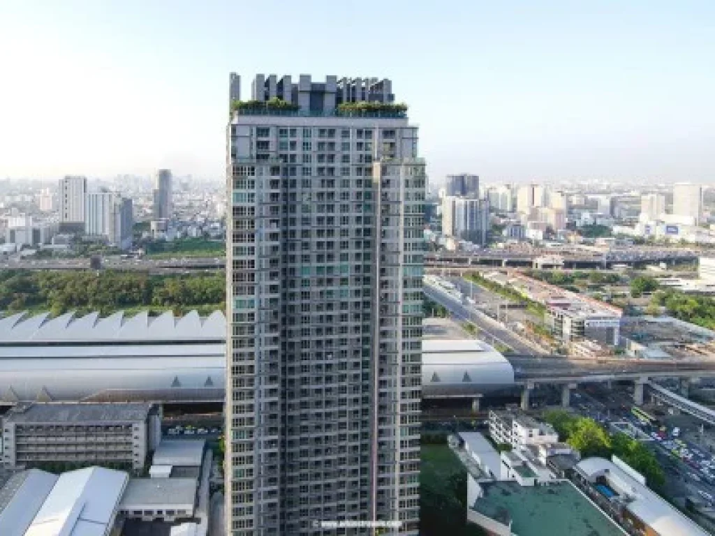 For rent condo The Address Asoke อโศก level21 Near MRT Phetchaburi Station