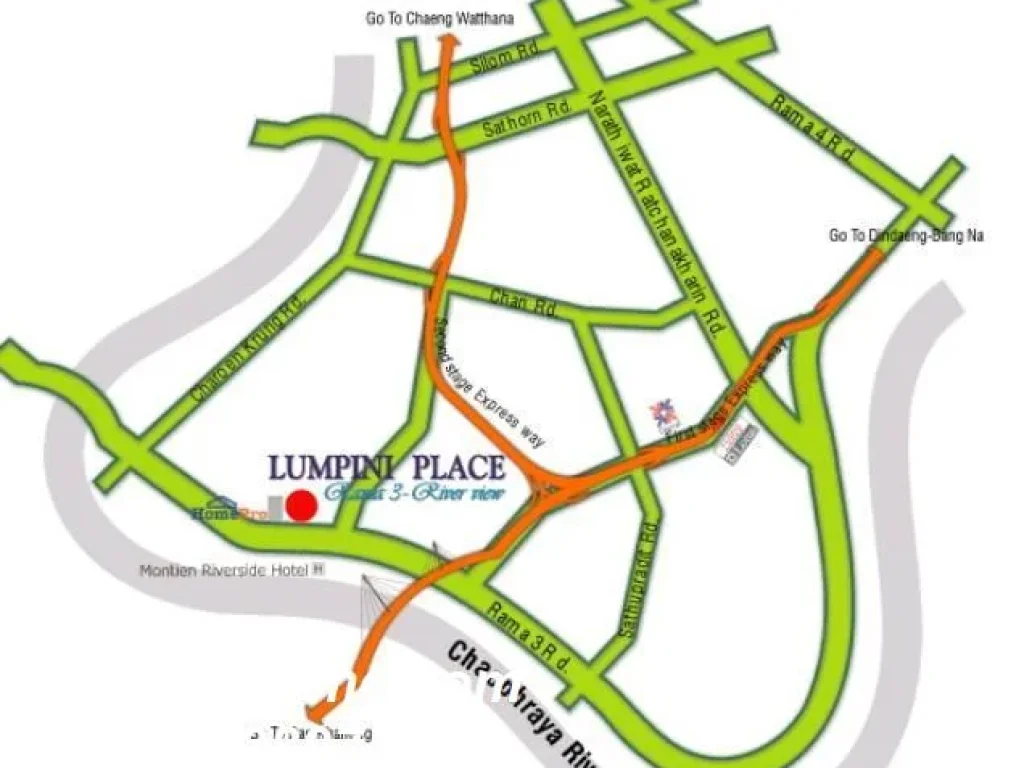 คอนโดให้เช่า Lumpini Place Rama III-Riverview ลุมพินี เพลส พระราม 3-ริเวอร์วิว Lumpini Place Rama III-Riverview พระราม3 บางโคล่ บางคอแหลม ห้องสตู