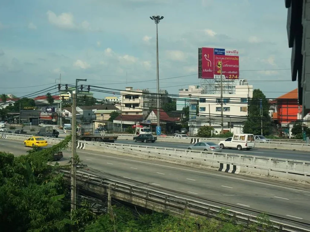 ขายที่ดินพร้อมอาคาร4ชั้น ติดถกาญจนาภิเษก ใกล้ทางด่วนฉิมพลี