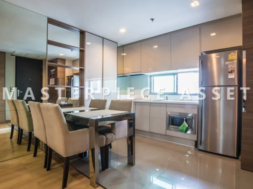 For Rent ให้เช่า The Address Asoke 2 bed 2 bath 75 sqm MRT Petchaburi